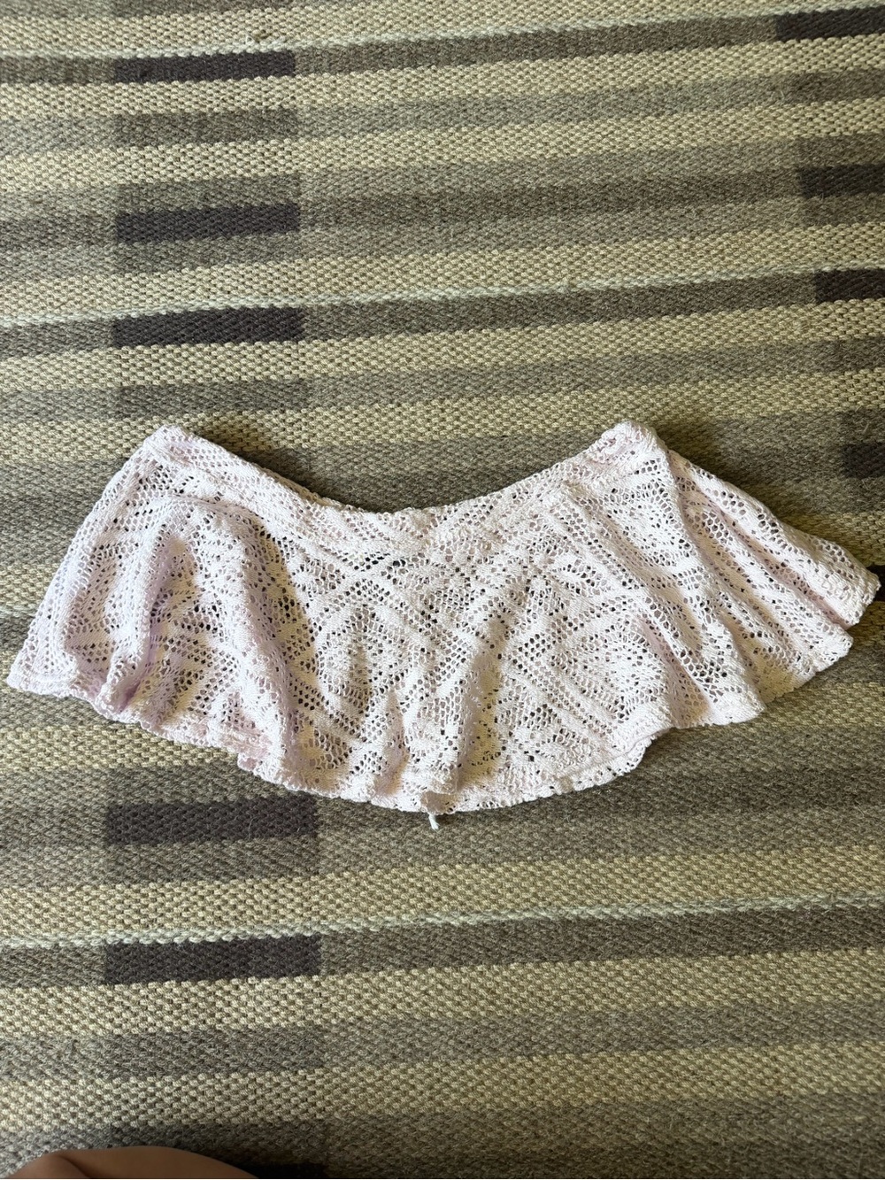 Blackbough Light Pink Mara Micro skirt Crochet Drawstring Cover-Up - Picture 4 of 5